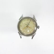 1950's Gents 17J SS 33MM mostrador prata Benrus ponteiro calendário relógio suíço vendido sem reserva comprar usado  Enviando para Brazil