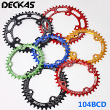 Deckas 104BCD 32-52T Narrow Wide Fahrrad Kurbelgarniture Kettenblatt Rund Oval comprar usado  Enviando para Brazil