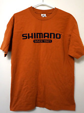 Vintage Shimano Cycling Road Mountain Bike T Shirt Brown Mens Large Y2K 90s for sale  Shipping to South Africa