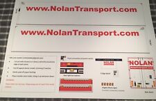 1/50 Nolan Transport Fridge adhesive decals, Corgi trailer, Code 3 (WSI, Tekno) for sale  Shipping to Ireland