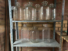 gallon glass bottles for sale  WIMBORNE