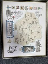 Map englands hunting for sale  DONCASTER