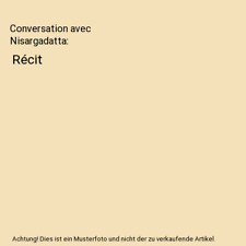 Conversation avec nisargadatta gebraucht kaufen  Trebbin