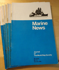 Marine news magazines for sale  SALTBURN-BY-THE-SEA