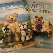 Dos osos Steiff y más catálogos de 2000 y 2001, muy bonitos, segunda mano  Embacar hacia Mexico
