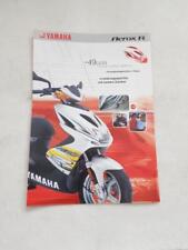 Usado, Folheto de especificações de vendas de motocicleta YAMAHA AEROX R 49CC 2001 #35C-YQ50-01D TEXTO ALEMÃO comprar usado  Enviando para Brazil