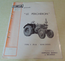 Prospectus brochure tracteur d'occasion  Pont-d'Ain