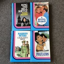 Used, Vintage Mills And Boon Large Print Hardback Books Lamb Peters Clair 1980s for sale  Shipping to South Africa