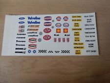 Scalextric decal sheet for sale  LINCOLN