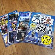 Pacotes de adesivos Iron Maiden. Thrash Metal. 4 pacotes de adesivos. comprar usado  Enviando para Brazil