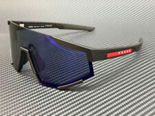 Óculos de sol masculino PRADA LINEA ROSSA PS 04WS DG070A preto espelho violeta 39 mm, usado comprar usado  Enviando para Brazil