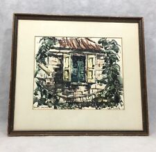 Vintage framed watercolor for sale  Billerica
