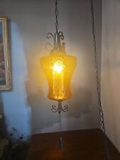 black lamp hanging iron for sale  Hastings