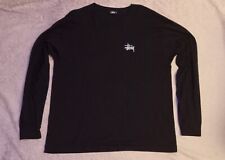 Stussy black sweatshirt for sale  SUNDERLAND