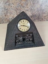 Pyramid table clock for sale  Ireland