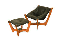 Mid century leather for sale  Cockeysville