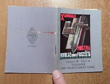 1932 annuale mostra usato  Italia