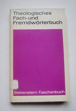 Theologisches fach fremdwörte gebraucht kaufen  Buschhausen