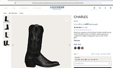 Luchesse boots black for sale  Lewisburg