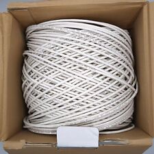 MG UTP CAT 5e 100MHz CMR/CMX 75C 500ft Solid Copper Ethernet Cable White  for sale  Shipping to South Africa