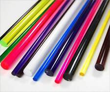 Coloured acrylic rod for sale  Shipping to Ireland