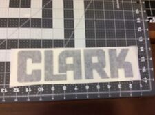 Clark Forklift Decal part # 3798346 Black vinyl Clark Decal for sale  Shipping to South Africa