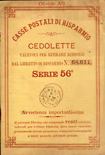 Libretto casse postali usato  Italia