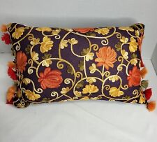 Embroidered decorative pillow for sale  North Augusta