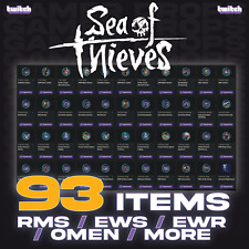 Sea Of Thieves - ✅ 93 Skins Exclusivas ✅ RMS/EWS/EWR/Omen/ Mais - NOVO TWITCH DROPS comprar usado  Enviando para Brazil