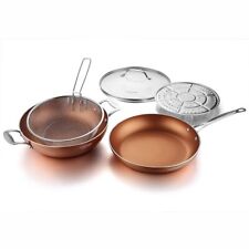 copper pan set for sale  GRANTHAM