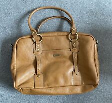 Leather Storksak baby changing bag for sale  UK