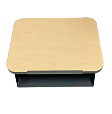 Pódio portátil de mesa 18"X14" para sala de aula da igreja com compartimento NOVO EM FOLHA comprar usado  Enviando para Brazil