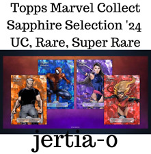 Topps Marvel Collect SAPPHIRE SELECTIONS '24 - **SEM ÉPICO/SEM LENDÁRIO**, usado comprar usado  Enviando para Brazil