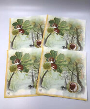 Napkins autumnal approx for sale  LETCHWORTH GARDEN CITY