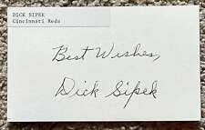 Dick sipek signed for sale  Shipping to United Kingdom