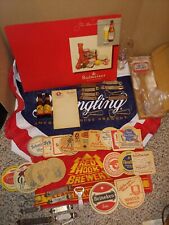 Vintage 50s-70s Beer,Yuengling,Esslinger S &,P Shakers,Budweiser Menu,Coasters, used for sale  Shipping to South Africa