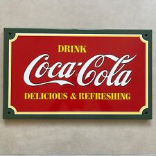 Coca cola emaileschild gebraucht kaufen  Kernst.-N., Hegn., Beinst.
