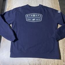 Mtn Ops Mens Crewneck Sweater Size L #30534 for sale  Shipping to South Africa
