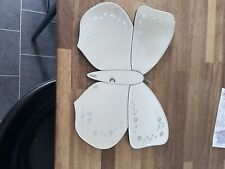 Butterfly shaped etched for sale  CRIEFF