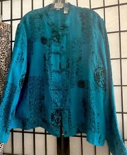 Chicos silk jacket for sale  Long Beach