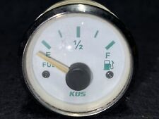KUS Marine Fuel Tank Gauge Boat Oil Tank Level Indicator 12-24V 52mm 240-33ohms for sale  Shipping to South Africa