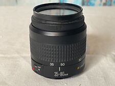 Used, Canon Zoom Lens EF 35–80mm 1:4–5.6 III w/ HAZE Filter (C17) for sale  Shipping to South Africa