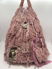 Mochila MAGNOLIA PEARL Rosa Crochet Doily, usado segunda mano  Embacar hacia Argentina