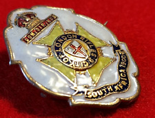 Broche namorada esmalte rosto branco rifles 6th City of London 30mm x 23mm comprar usado  Enviando para Brazil