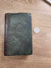 1907  ANTIQUE H.B LEATHER  HEBREW JEWISH BIBLE / PRAYER BOOK comprar usado  Enviando para Brazil