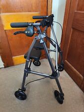 Able Life Space Saving Lightweight Folding Rollator 4250-BW Black Walnut, used for sale  Shipping to South Africa