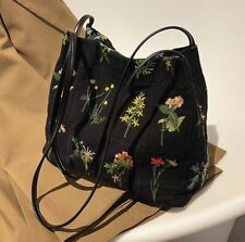Flowers Tote Bag Women's Designer Handbag Shoulder Bags, used for sale  Shipping to South Africa