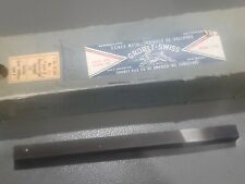 Máquina de arquivo vintage Die Filer arquivo Grobet suíço 8" x 1/2" quadrado tipo E comprar usado  Enviando para Brazil