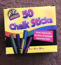 Coloured chalk sticks for sale  Shipping to Ireland