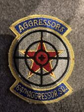 USAF 64th aggressor squadron patch for sale  BURTON-ON-TRENT